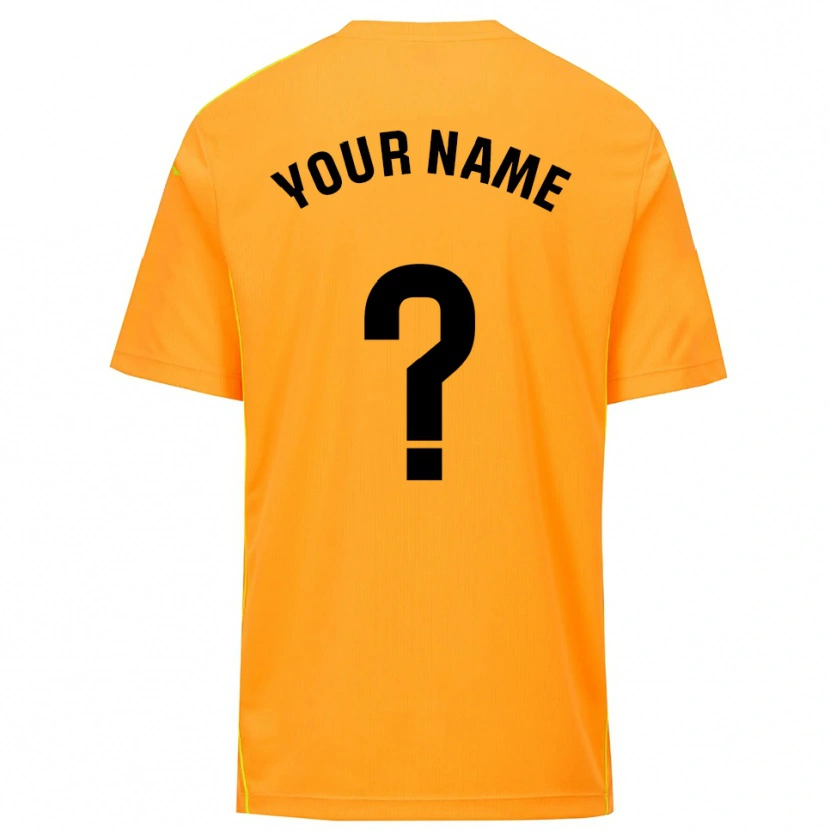 Danxen Hombre Camiseta Real Valladolid Naranja Negro Portero Equipación 2025/26 La Camisa México