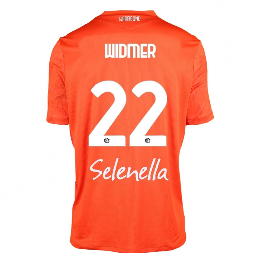 Danxen Hombre Camiseta Renato Widmer D'Autilia #22 Naranja Negro Blanco Portero Equipación 2025/26 La Camisa México