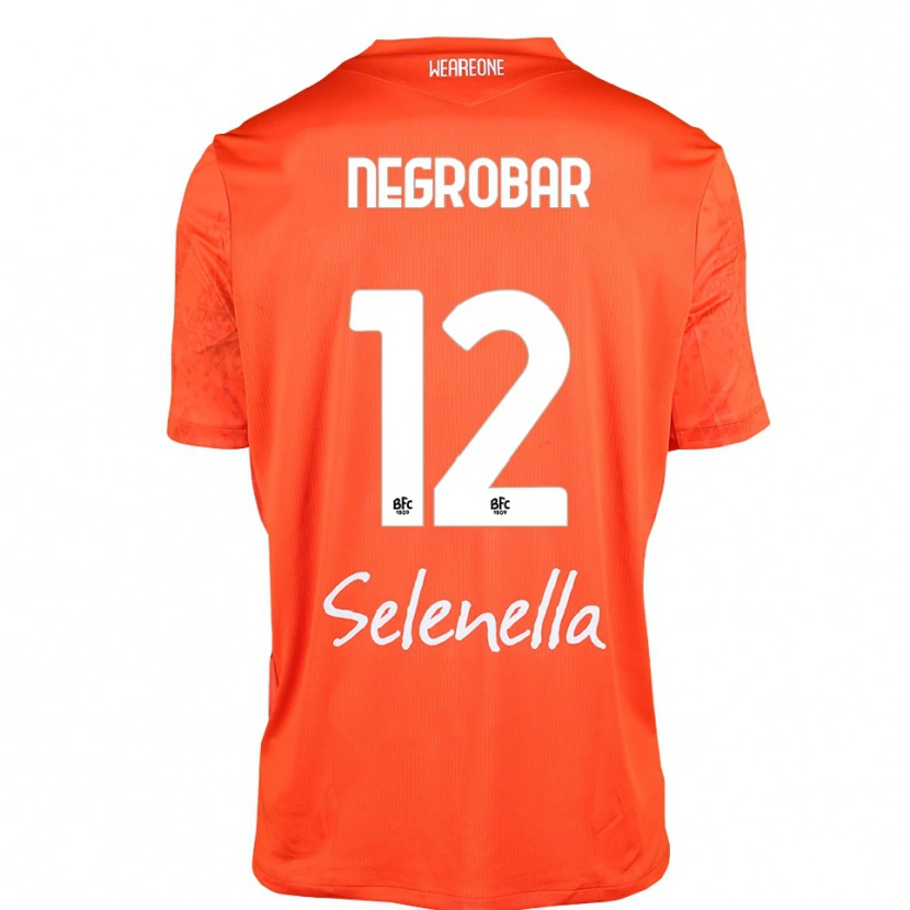 Danxen Hombre Camiseta Lucas Negrobar #12 Naranja Negro Blanco Portero Equipación 2025/26 La Camisa México