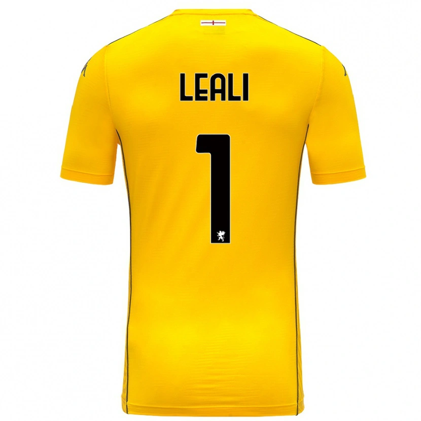Danxen Hombre Camiseta Nicola Leali #1 Amarillo Oscuro Negro Portero Equipación 2025/26 La Camisa México