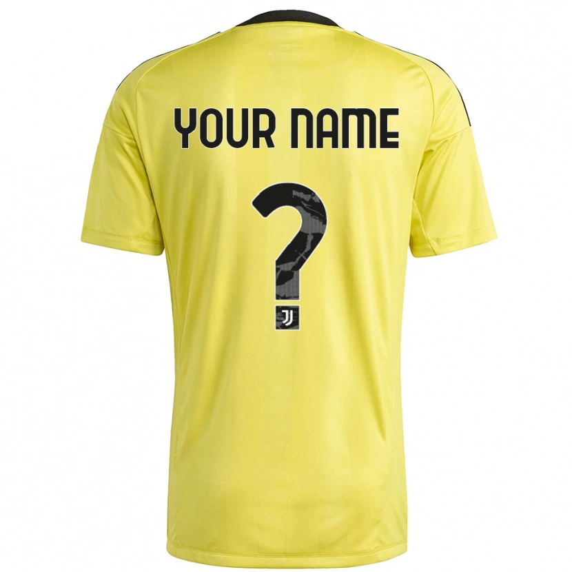 Danxen Hombre Camiseta Juventus Blanco Amarillo Portero Equipación 2025/26 La Camisa México