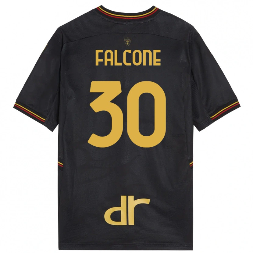 Danxen Hombre Camiseta Wladimiro Falcone #30 Negro Marrón Portero Equipación 2025/26 La Camisa México