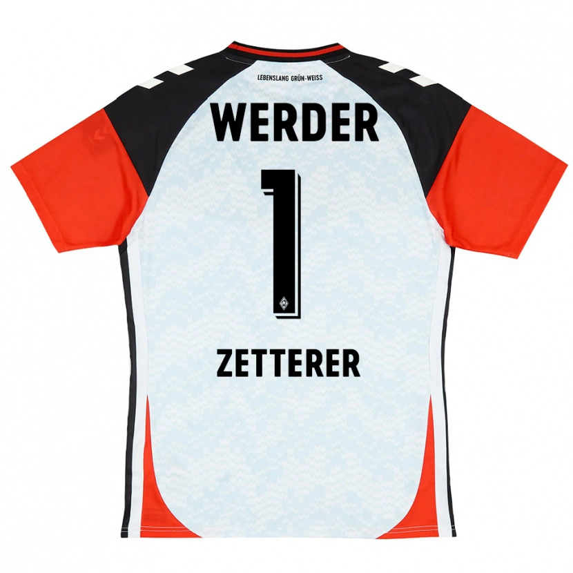 Danxen Hombre Camiseta Michael Zetterer #1 Amarillo Rojo Negro Portero Equipación 2025/26 La Camisa México