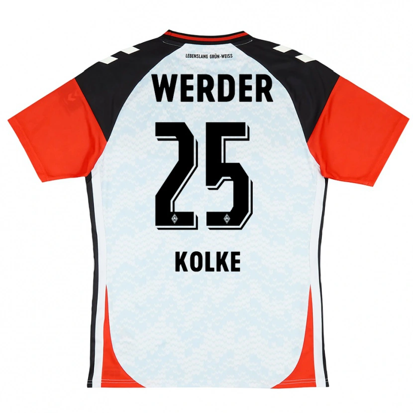 Danxen Hombre Camiseta Markus Kolke #25 Amarillo Rojo Negro Portero Equipación 2025/26 La Camisa México