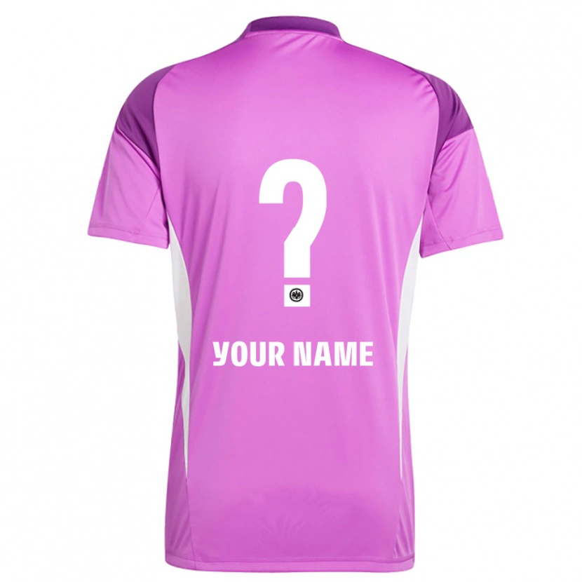 Danxen Hombre Camiseta Eintracht Frankfurt Lila Blanco Portero Equipación 2025/26 La Camisa México