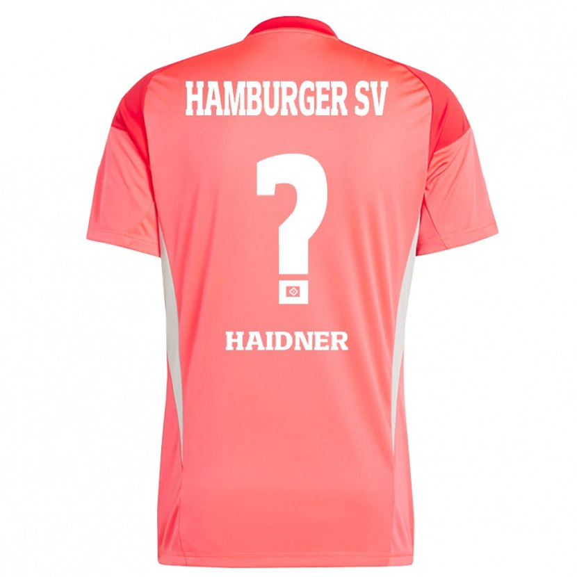 Danxen Hombre Camiseta Larissa Haidner #0 Naranja Rojo Portero Equipación 2025/26 La Camisa México