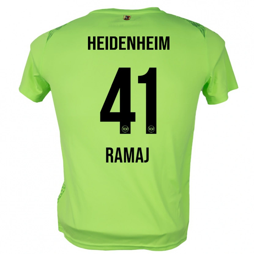 Danxen Hombre Camiseta Diant Ramaj #41 Verde Pálido Portero Equipación 2025/26 La Camisa México