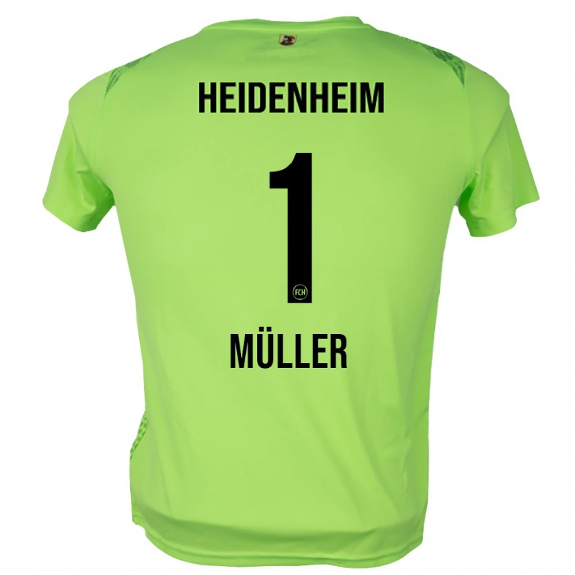 Danxen Hombre Camiseta Kevin Müller #1 Verde Pálido Portero Equipación 2025/26 La Camisa México