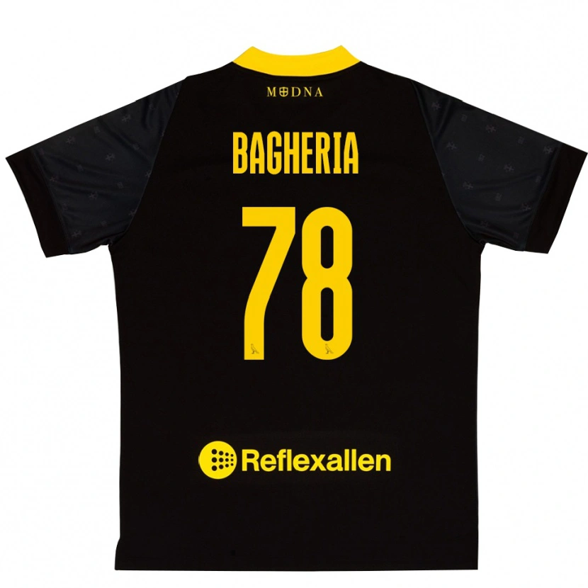 Danxen Hombre Camiseta Fabrizio Bagheria #78 Amarillo Negro Portero Equipación 2025/26 La Camisa México