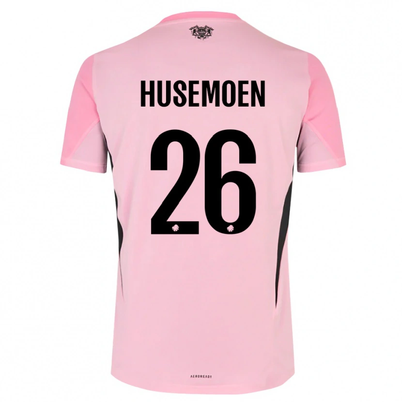 Danxen Hombre Camiseta Astrid Husemoen #26 Negro Rosa Portero Equipación 2025/26 La Camisa México