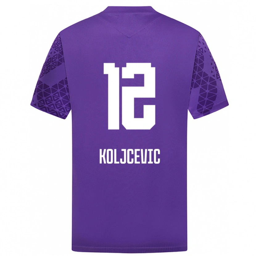 Danxen Hombre Camiseta Danilo Koljcevic #12 Blanco Índigo Portero Equipación 2025/26 La Camisa México