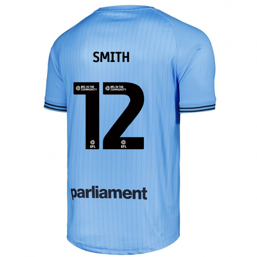 Danxen Mujer Camiseta Jackson Smith #12 Azul Claro Cielo Portero Equipación 2025/26 La Camisa México