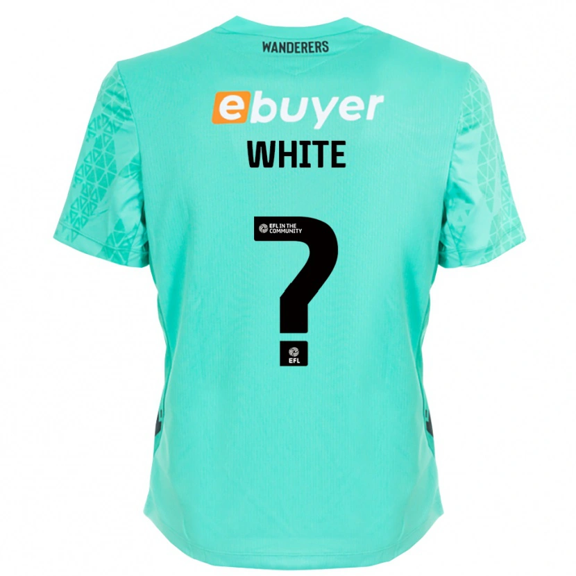 Danxen Mujer Camiseta Annabelle White #0 Negro Aqua Portero Equipación 2025/26 La Camisa México