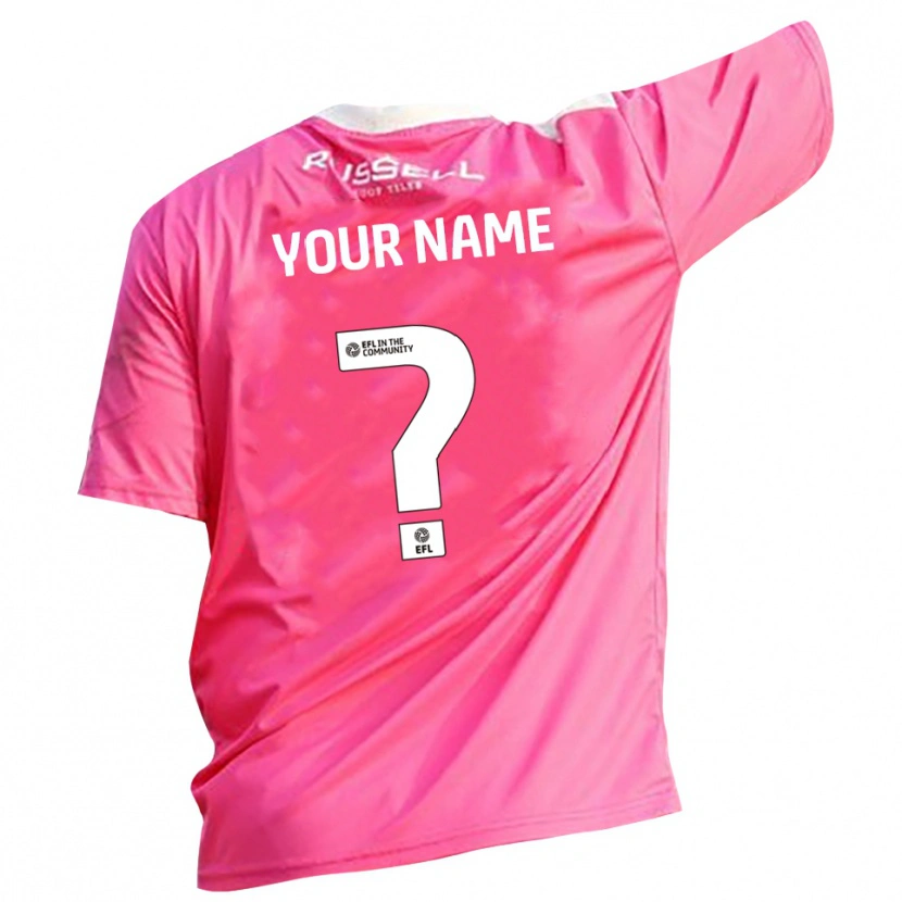 Danxen Mujer Camiseta Burton Albion Rosa Rosa Portero Equipación 2025/26 La Camisa México