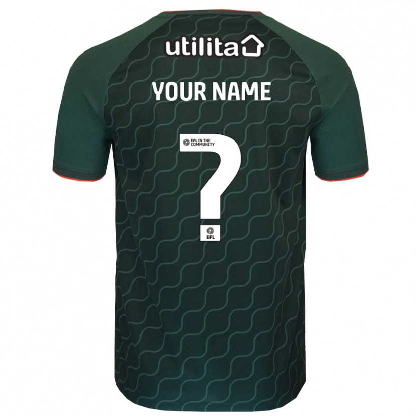 Danxen Mujer Camiseta Luton Town Verde Oscuro Portero Equipación 2025/26 La Camisa México