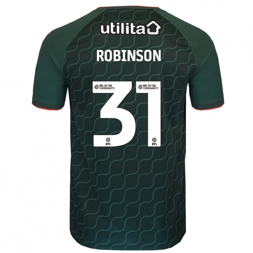 Danxen Mujer Camiseta Leah Robinson #31 Verde Oscuro Portero Equipación 2025/26 La Camisa México