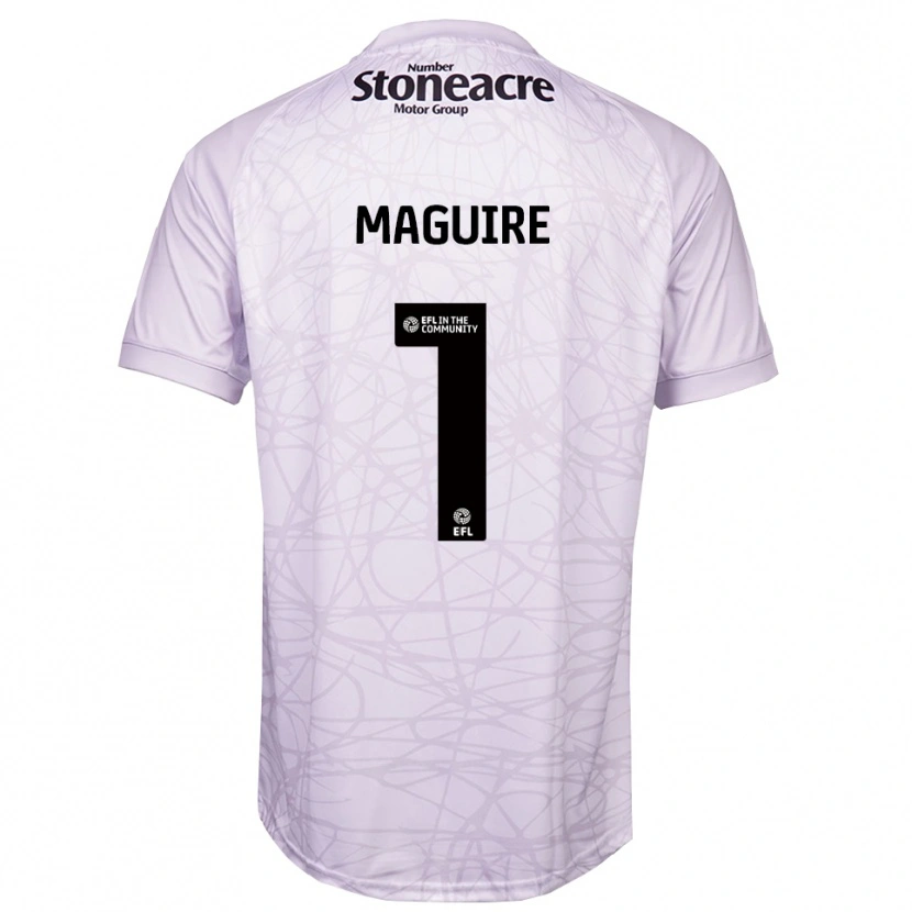 Danxen Mujer Camiseta Imogen Maguire #1 Gris Claro Negro Portero Equipación 2025/26 La Camisa México