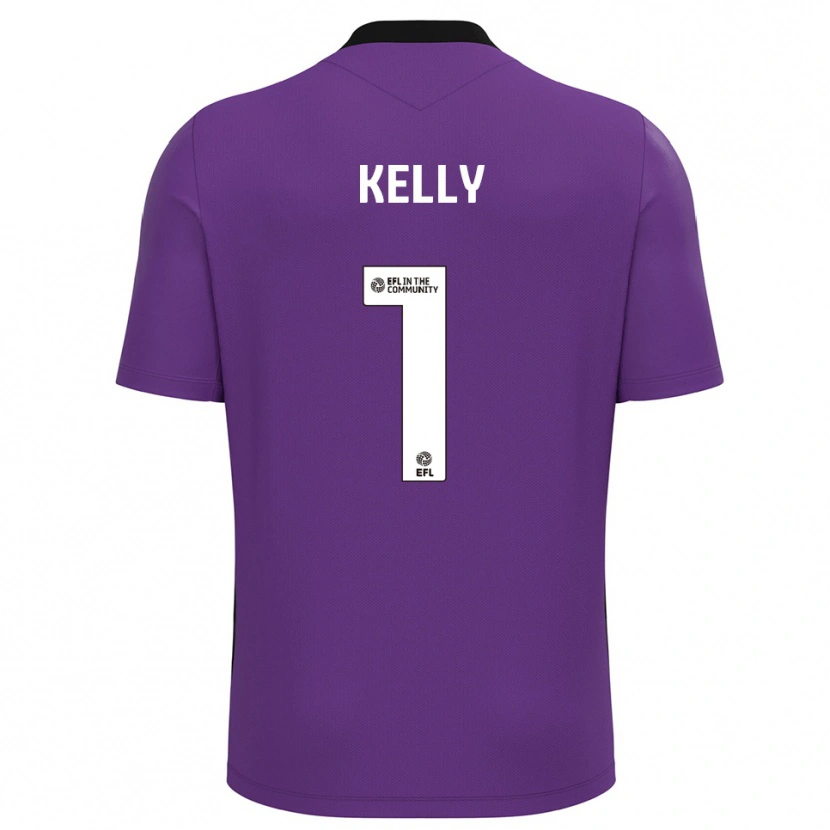 Danxen Mujer Camiseta Michael Kelly #1 Índigo Portero Equipación 2025/26 La Camisa México