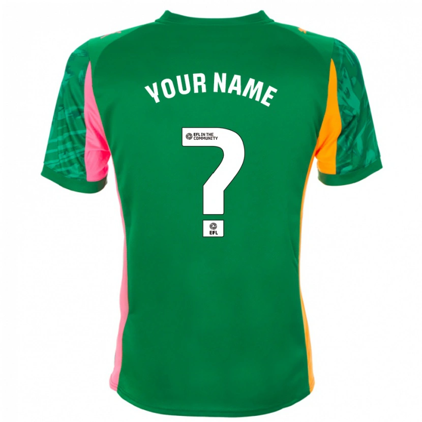 Danxen Mujer Camiseta Chesterfield FC Verde Rosa Naranja Portero Equipación 2025/26 La Camisa México