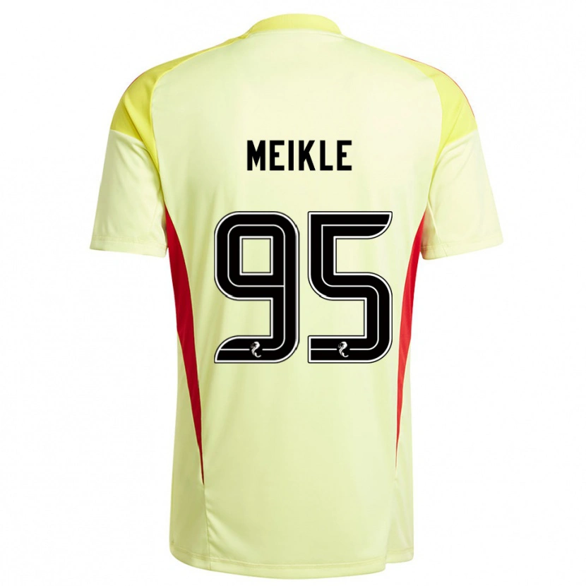 Danxen Mujer Camiseta Corey Shaw #95 Negro Rojo Amarillo Portero Equipación 2025/26 La Camisa México