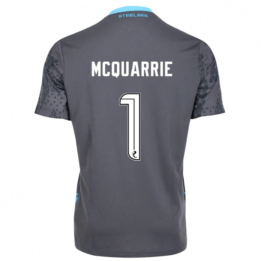 Danxen Mujer Camiseta Colbi McQuarrie #1 Blanco Gris Portero Equipación 2025/26 La Camisa México
