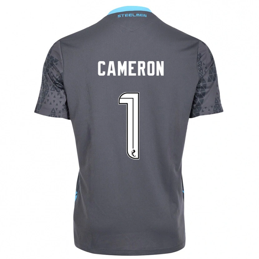 Danxen Mujer Camiseta Rebecca Cameron #1 Blanco Gris Portero Equipación 2025/26 La Camisa México