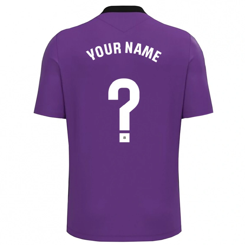 Danxen Mujer Camiseta FC Cartagena Blanco Púrpura Portero Equipación 2025/26 La Camisa México