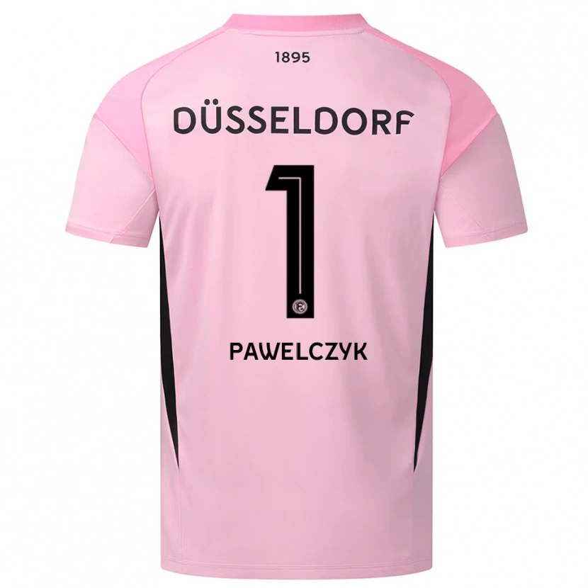 Danxen Mujer Camiseta Tobias Pawelczyk #1 Negro Rosa Portero Equipación 2025/26 La Camisa México