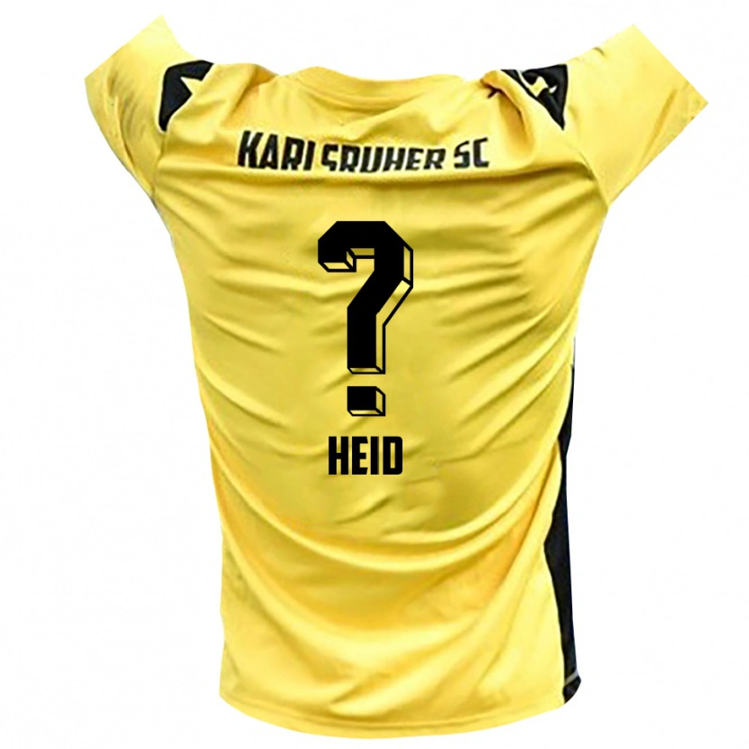 Danxen Mujer Camiseta Gabriela Heid #0 Negro Amarillo Portero Equipación 2025/26 La Camisa México