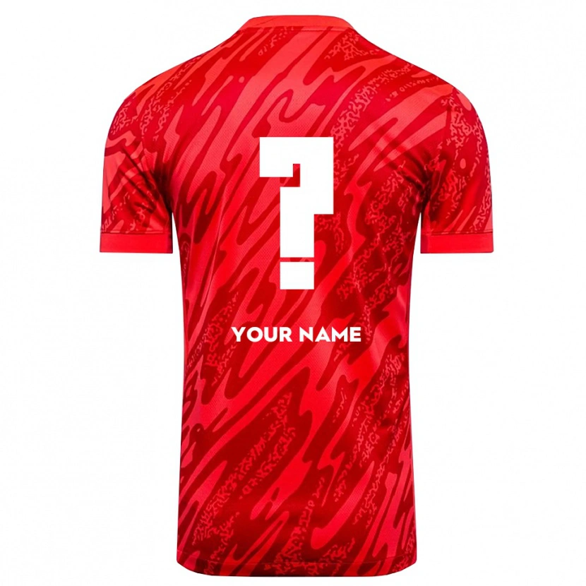 Danxen Mujer Camiseta SV Elversberg Blanco Rojo Portero Equipación 2025/26 La Camisa México