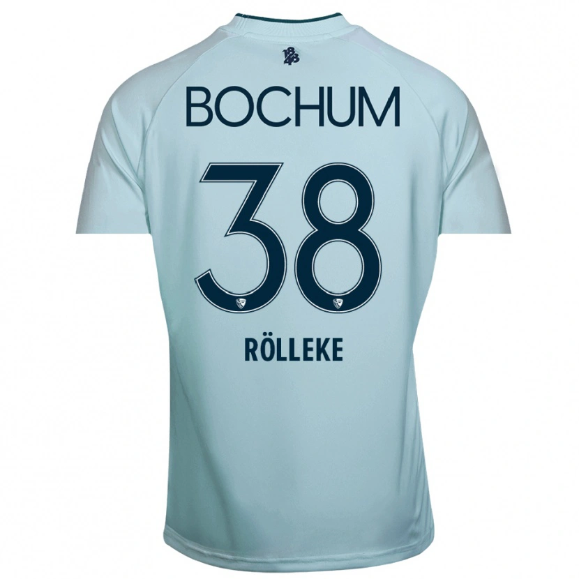 Danxen Mujer Camiseta Hugo Rölleke #38 Cian-Azul Portero Equipación 2025/26 La Camisa México