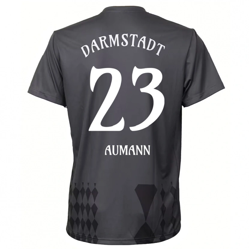 Danxen Mujer Camiseta Emil Aumann #23 Gris Oscuro Portero Equipación 2025/26 La Camisa México