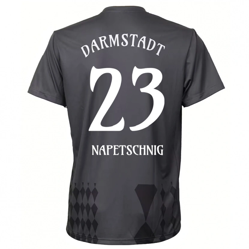 Danxen Mujer Camiseta Raphael Napetschnig #23 Gris Oscuro Portero Equipación 2025/26 La Camisa México
