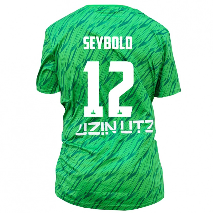 Danxen Mujer Camiseta Marvin Seybold #12 Verde Rojo Portero Equipación 2025/26 La Camisa México