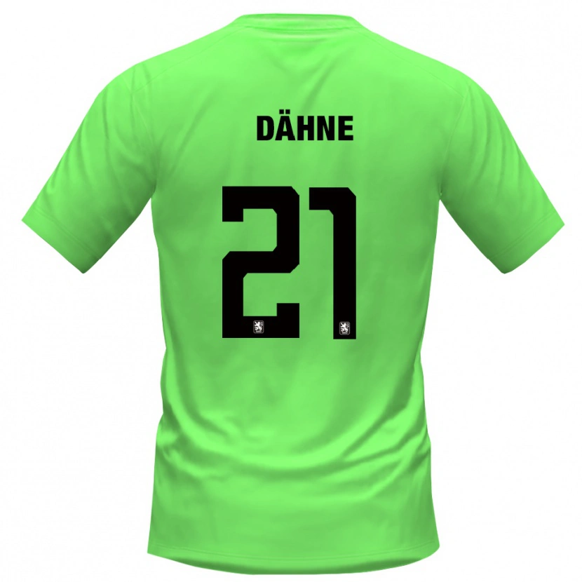 Danxen Mujer Camiseta Thomas Dähne #21 Verde Primavera Portero Equipación 2025/26 La Camisa México