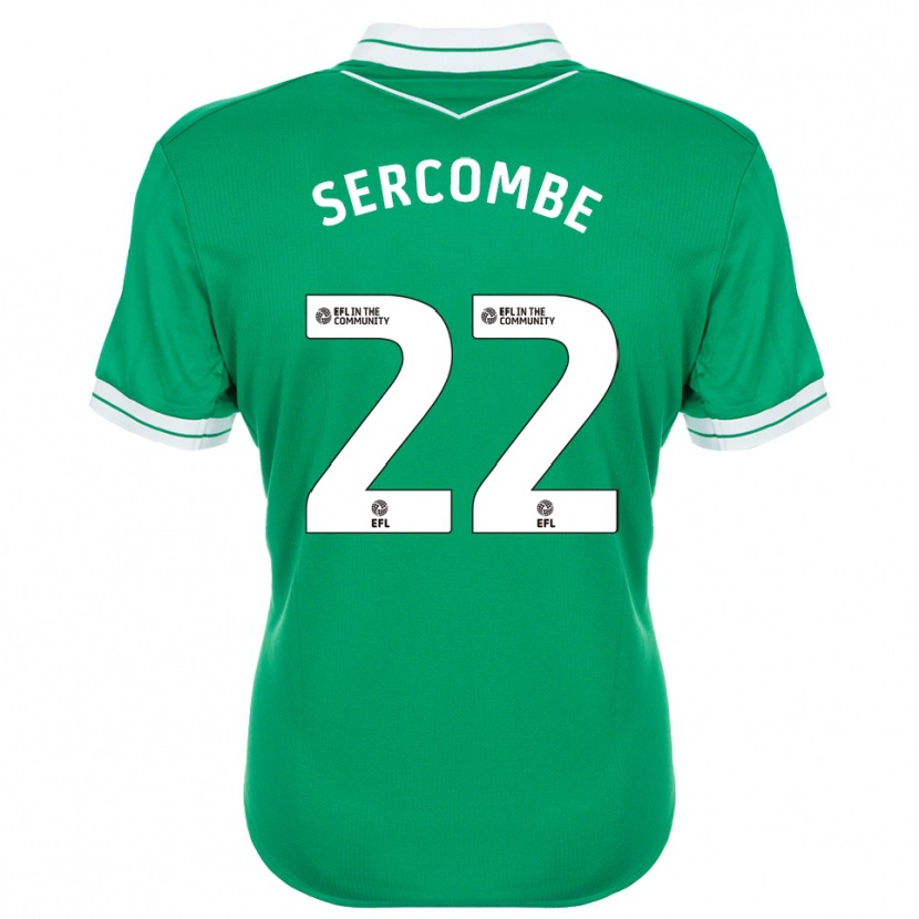 Danxen Mujer Camiseta Paris Sercombe #22 Verde Blanco Portero Equipación 2025/26 La Camisa México