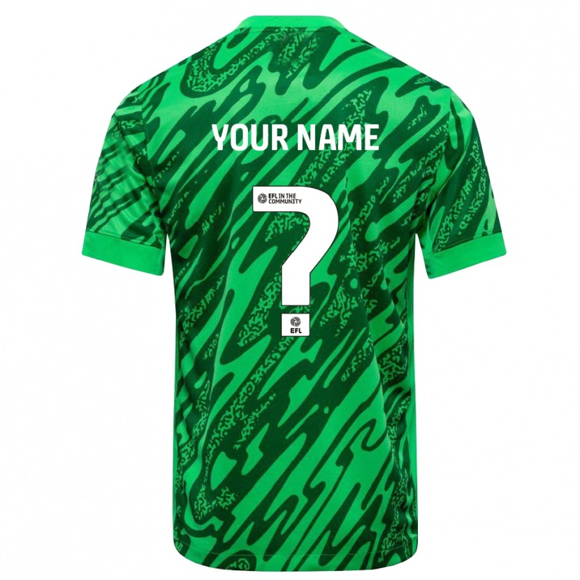 Danxen Mujer Camiseta Portsmouth FC Verde Bosque Portero Equipación 2025/26 La Camisa México