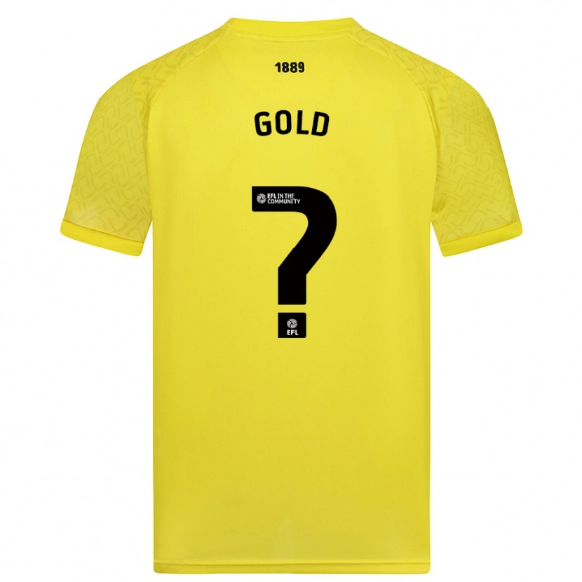 Danxen Mujer Camiseta Ethan Gold #0 Negro Amarillo Portero Equipación 2025/26 La Camisa México