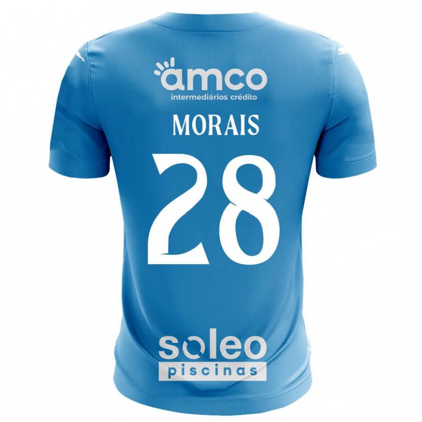 Danxen Mujer Camiseta Patrícia Morais #28 Azul Blanco Portero Equipación 2025/26 La Camisa México