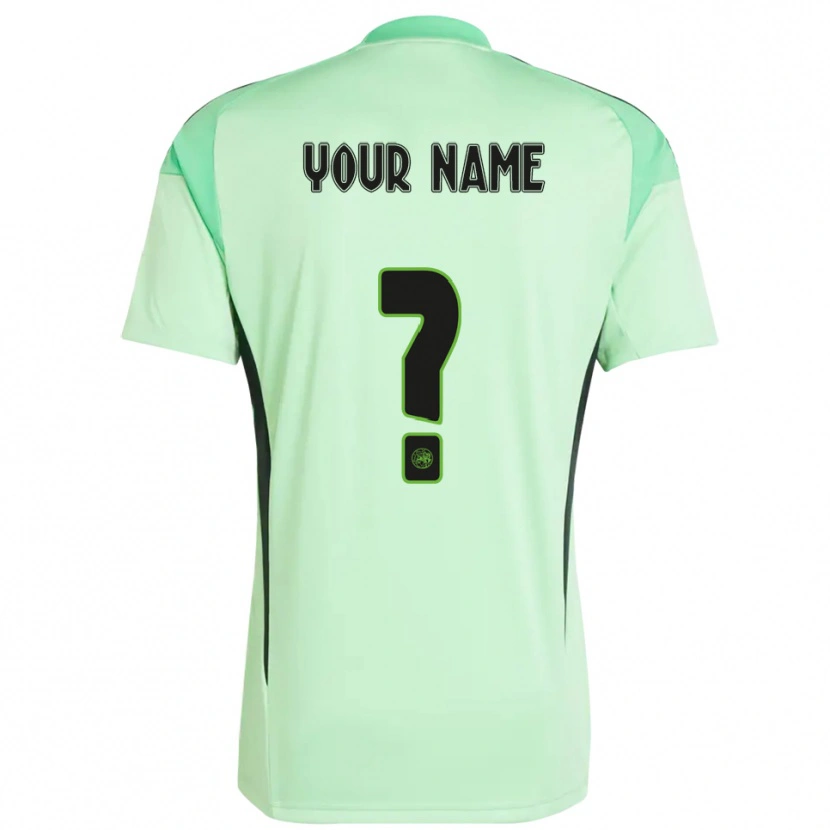 Danxen Mujer Camiseta Ajax Verde Claro Negro Portero Equipación 2025/26 La Camisa México