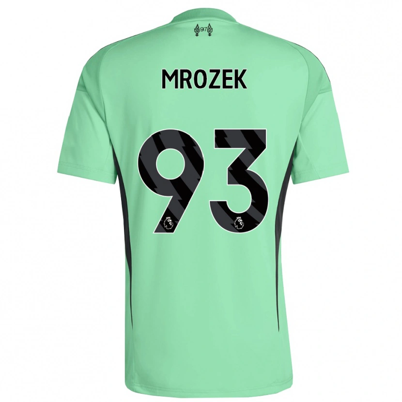 Danxen Mujer Camiseta Fabian Mrozek #93 Aquamarina Portero Equipación 2025/26 La Camisa México