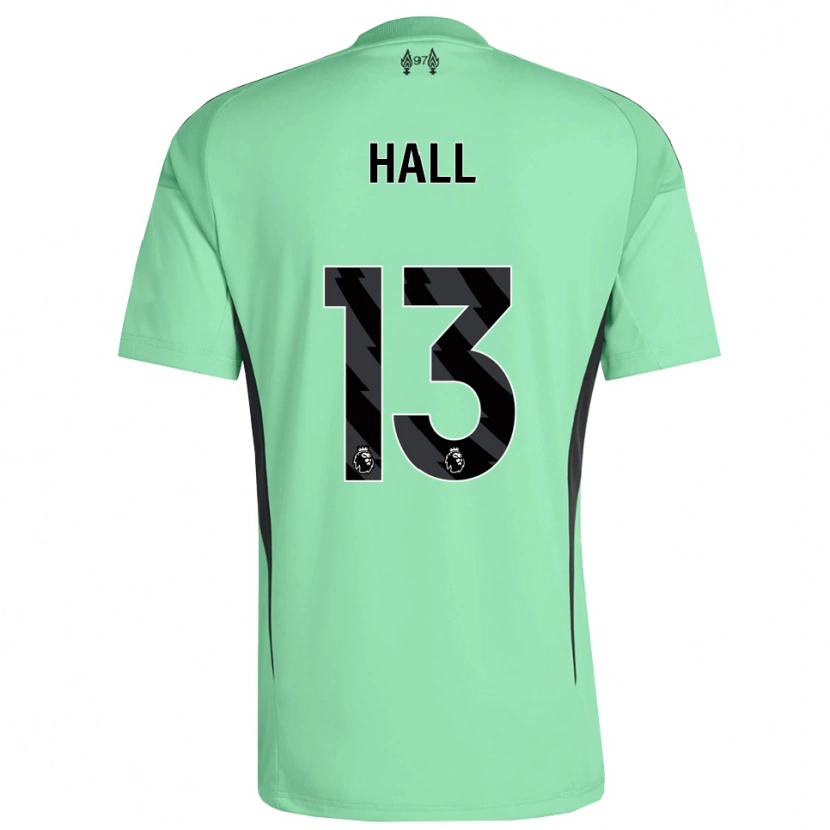 Danxen Mujer Camiseta Bailey Hall #13 Aquamarina Portero Equipación 2025/26 La Camisa México