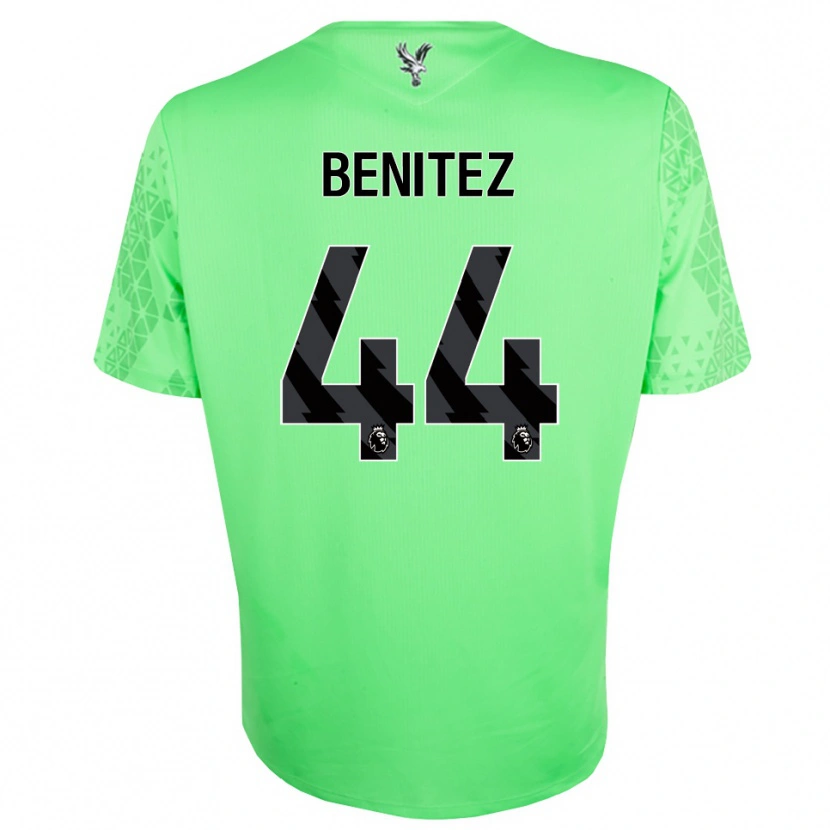 Danxen Mujer Camiseta Walter Benítez #44 Verde Negro Portero Equipación 2025/26 La Camisa México
