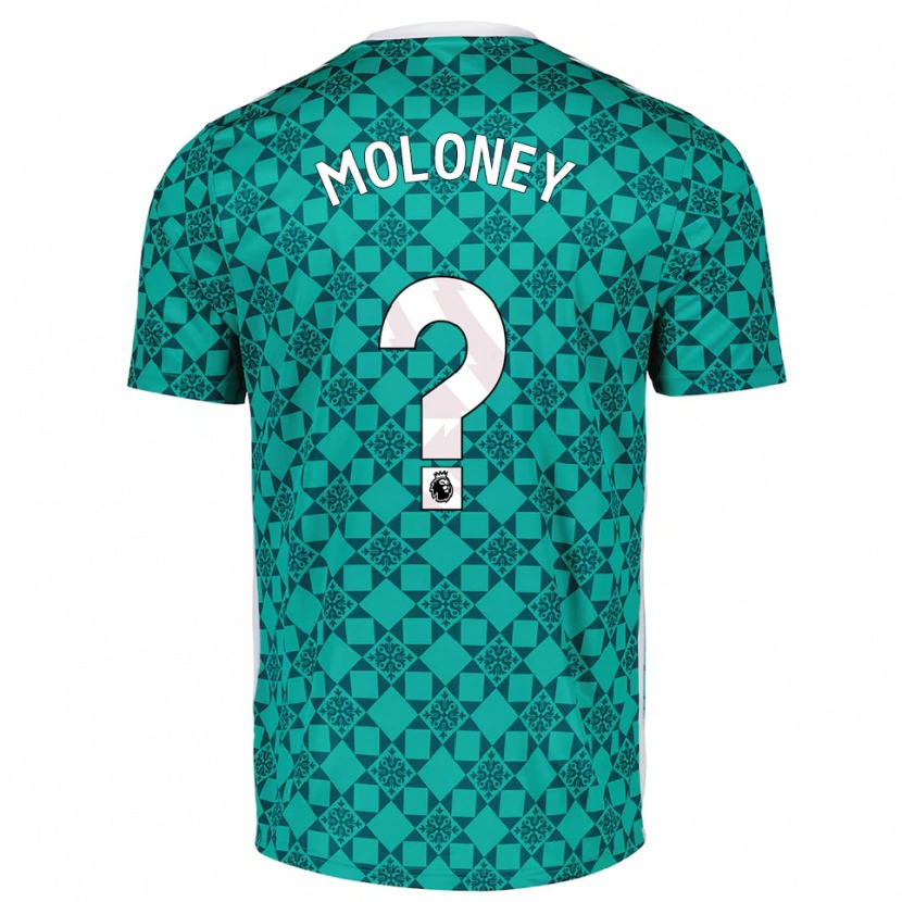 Danxen Mujer Camiseta Grace Moloney #0 Verde Blanco Portero Equipación 2025/26 La Camisa México