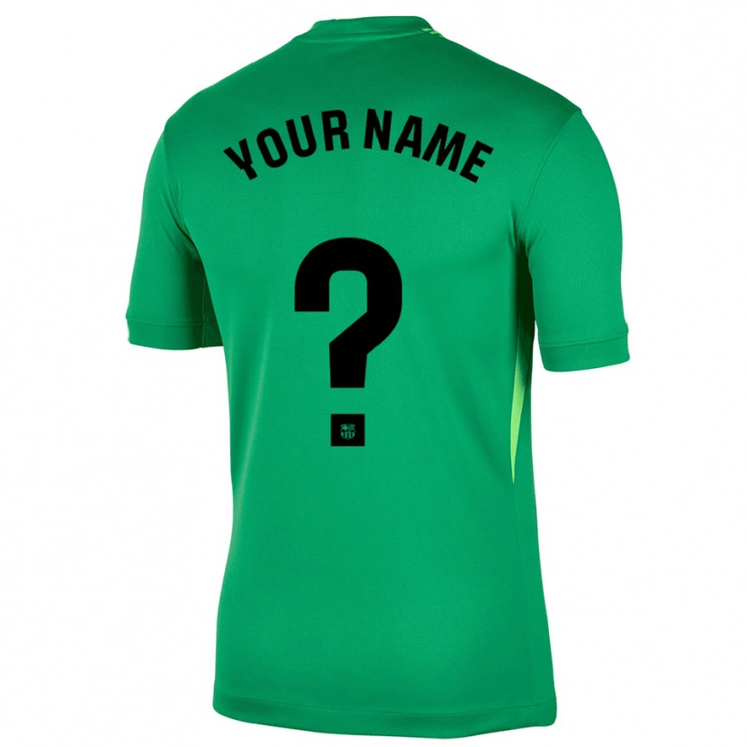 Danxen Mujer Camiseta Barcelona Verde Negro Portero Equipación 2025/26 La Camisa México