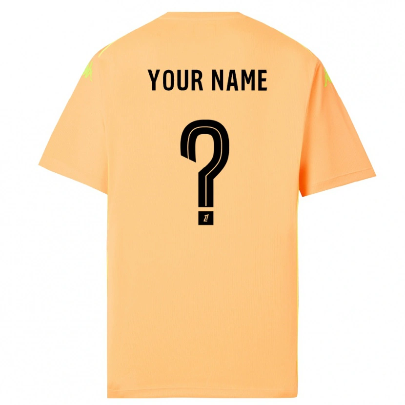 Danxen Mujer Camiseta OGC Nice Naranja Oscuro Negro Portero Equipación 2025/26 La Camisa México