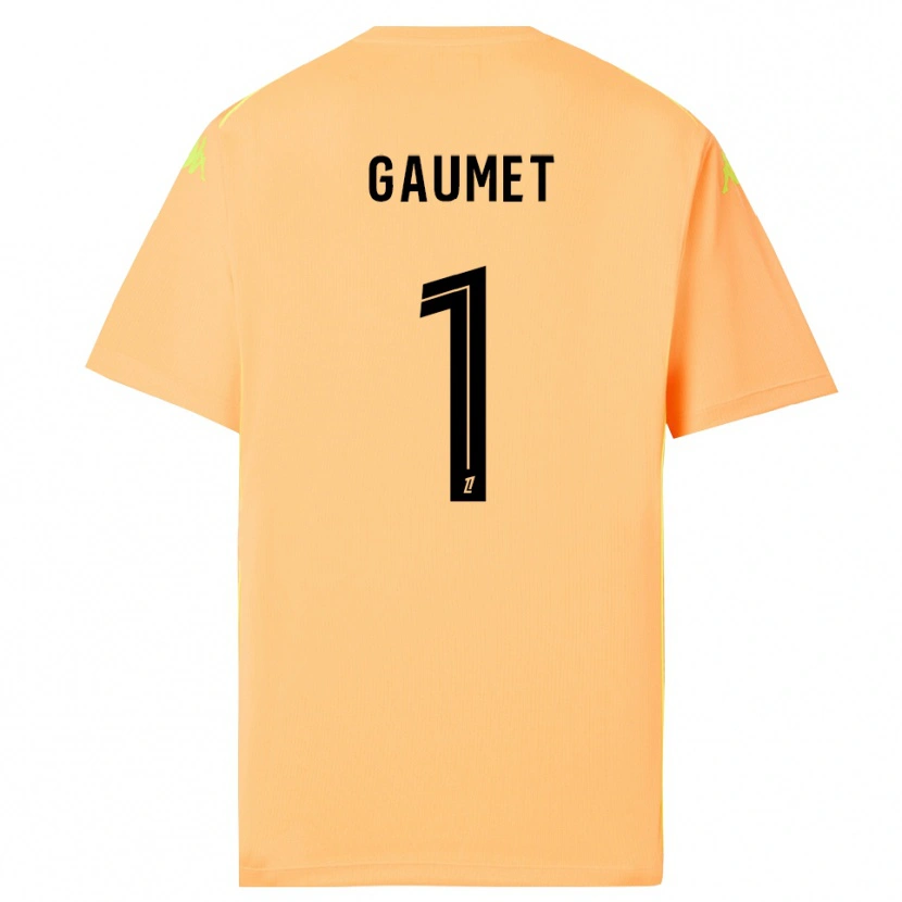 Danxen Mujer Camiseta Noa Gaumet #1 Naranja Oscuro Negro Portero Equipación 2025/26 La Camisa México