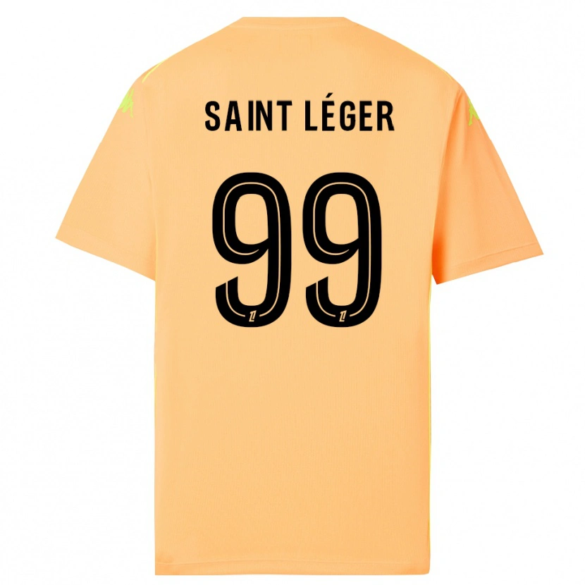 Danxen Mujer Camiseta Maureen Saint Léger #99 Naranja Oscuro Negro Portero Equipación 2025/26 La Camisa México