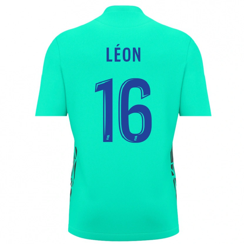 Danxen Mujer Camiseta Donovan Léon #16 Azul Aguamarina Portero Equipación 2025/26 La Camisa México