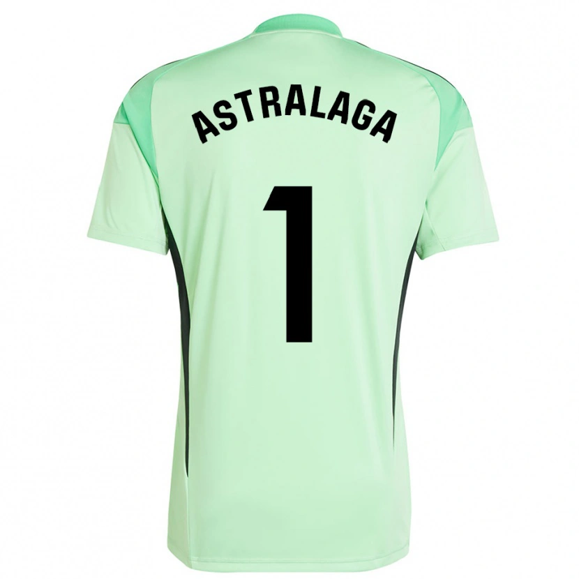 Danxen Mujer Camiseta Ander Astralaga #1 Naranja Oscuro Negro Portero Equipación 2025/26 La Camisa México